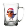 Glass Tankard - robin (11)