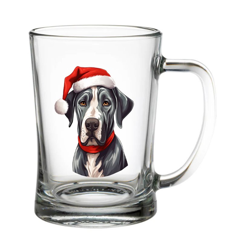 Glass Tankard - Dog (35)