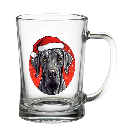 Glass Tankard - Dog (36)