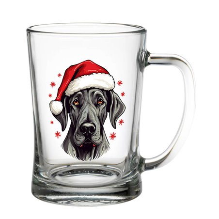 Glass Tankard - Dog (38)