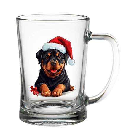 Glass Tankard - Dog (47)