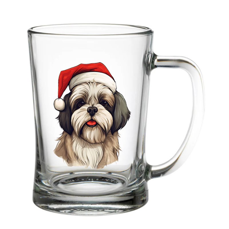 Glass Tankard - Dog (50)