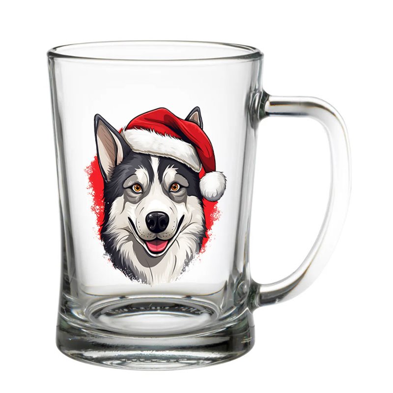 Glass Tankard - Dog (55)