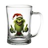 Glass Tankard - grinch (11)