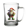 Glass Tankard - grinch (14)