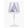Modern Gin Glass - Alpha Purple Christmas Tree