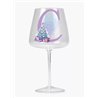 Modern Gin Glass - Alpha Purple Christmas Tree