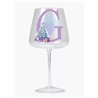 Modern Gin Glass - Alpha Purple Christmas Tree