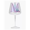 Modern Gin Glass - Alpha Purple Christmas Tree