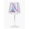 Modern Gin Glass - Alpha Purple Christmas Tree
