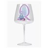 Modern Gin Glass - Alpha Purple Christmas Tree