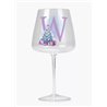 Modern Gin Glass - Alpha Purple Christmas Tree
