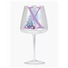 Modern Gin Glass - Alpha Purple Christmas Tree