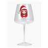 Modern Gin Glass - Red Santa Letter
