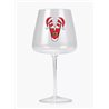 Modern Gin Glass - Red Santa Letter