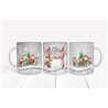 Christmas Mug -  candycane elf letter