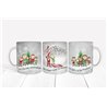 Christmas Mug -  candycane elf letter