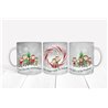 Christmas Mug -  candycane elf letter