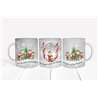 Christmas Mug -  candycane elf letter