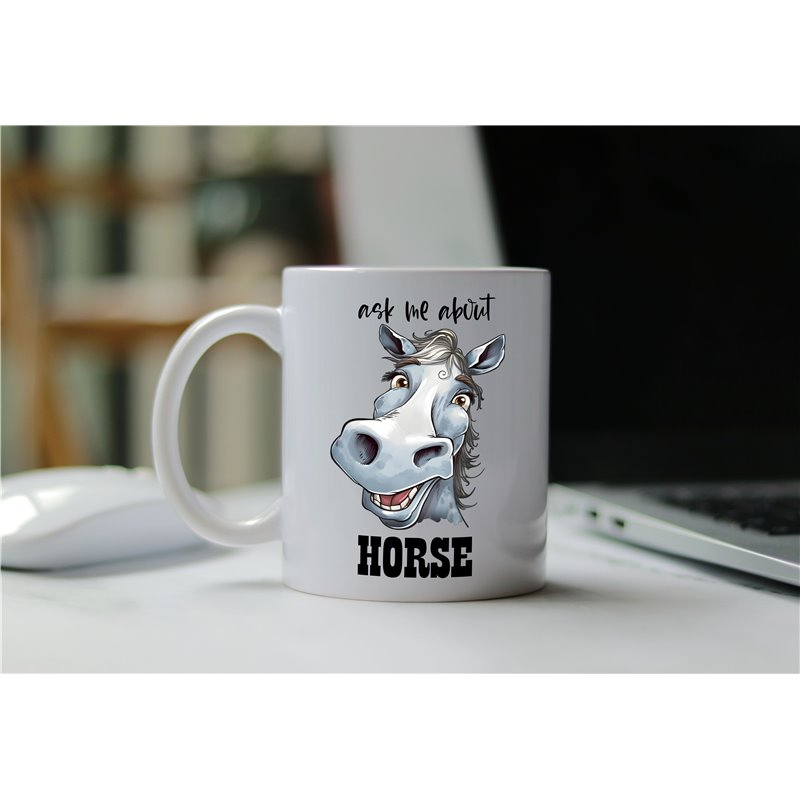 11oz mug  - Horse Mug 1