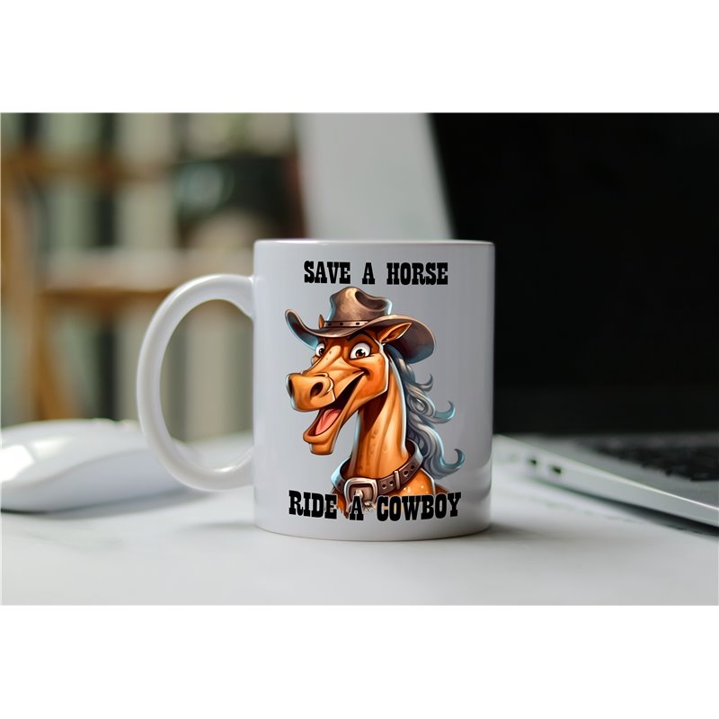 11oz mug  - Horse Mug 8