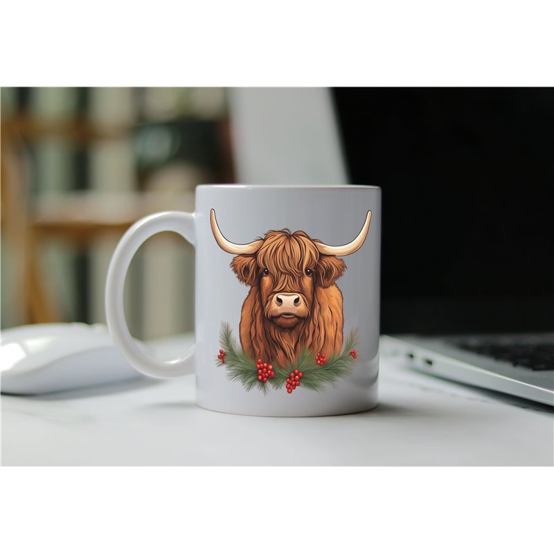 11oz mug  - Highland Cow 2