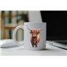 11oz mug  - Highland Cow 3