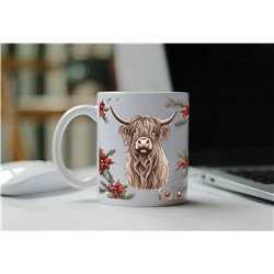 11oz mug  - Highland Cow 4