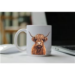 11oz mug  - Highland Cow 8