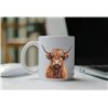 11oz mug  - Highland Cow 8