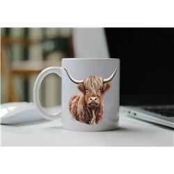 11oz mug  - Highland Cow 9