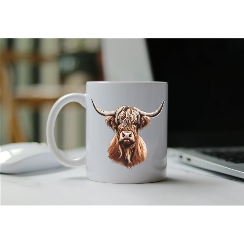 11oz mug  - Highland Cow 10