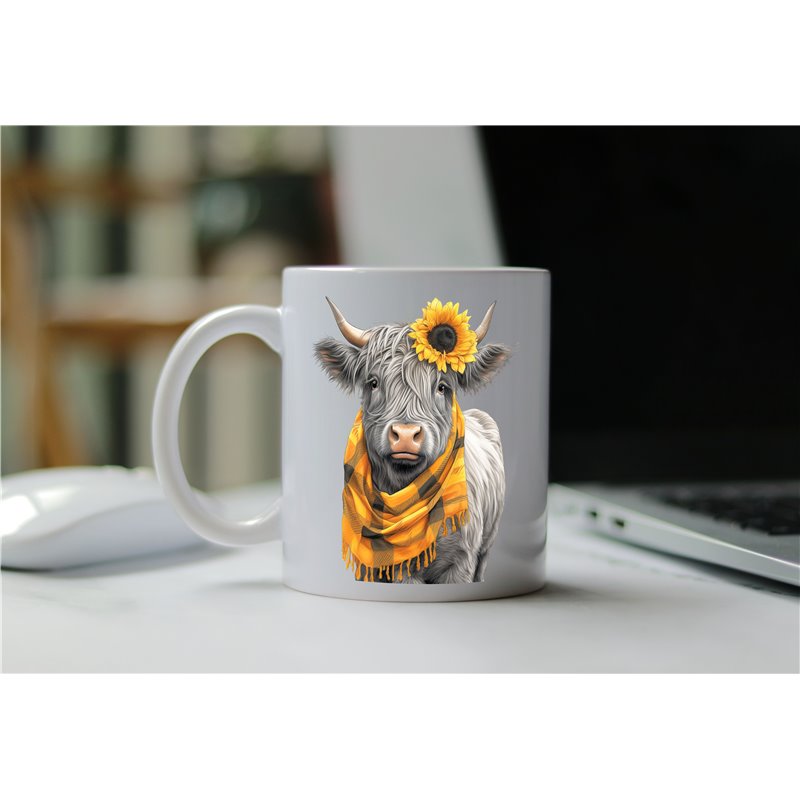 11oz mug  - Highland Cow 24