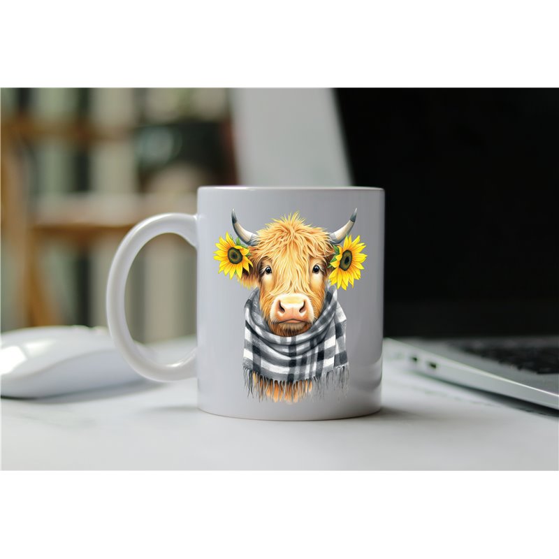 11oz mug  - Highland Cow 25