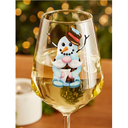 Wine Glass  Christmas Gnomes (33)