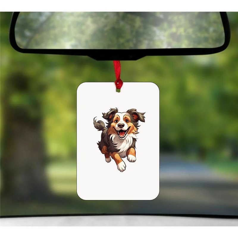 Hanging Air Freshener - Jumping Dog3
