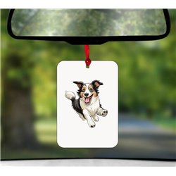 Hanging Air Freshener - Jumping Dog12