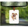 Hanging Air Freshener - Jumping Dog18