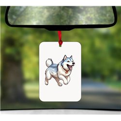 Hanging Air Freshener - Jumping Dog43