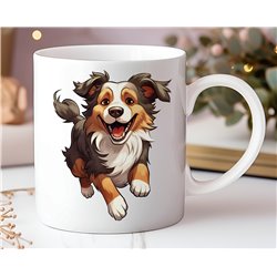 11oz mug  - Jumping Dog3