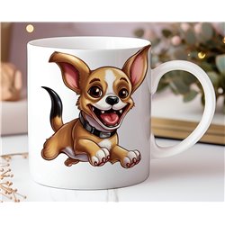 11oz mug  - Jumping Dog9