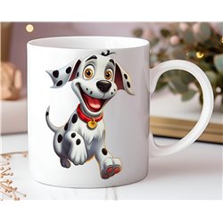 11oz mug  - Jumping Dog11