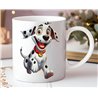 11oz mug  - Jumping Dog11