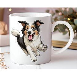 11oz mug  - Jumping Dog12