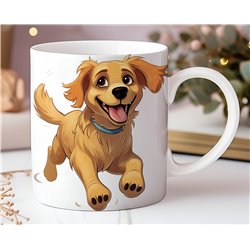 11oz mug  - Jumping Dog14
