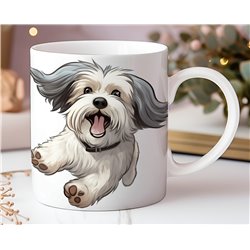 11oz mug  - Jumping Dog16