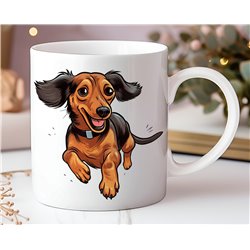 11oz mug  - Jumping Dog26