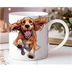 11oz mug  - Jumping Dog27