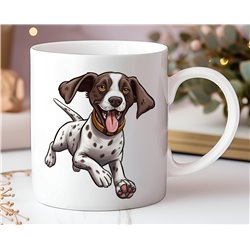 11oz mug  - Jumping Dog29