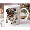 11oz mug  - Jumping Dog32